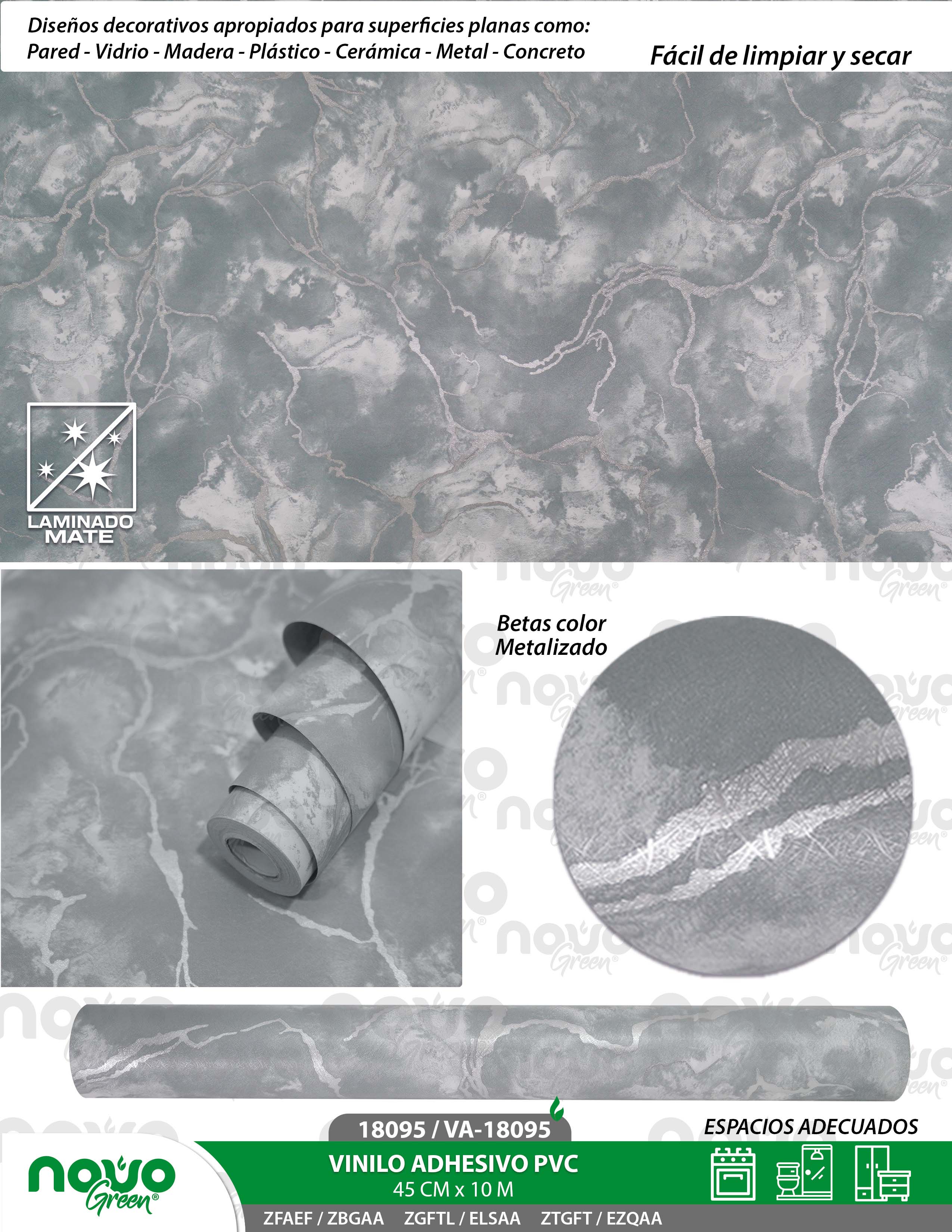 Ppapel vinilo adhesivo VA-18095